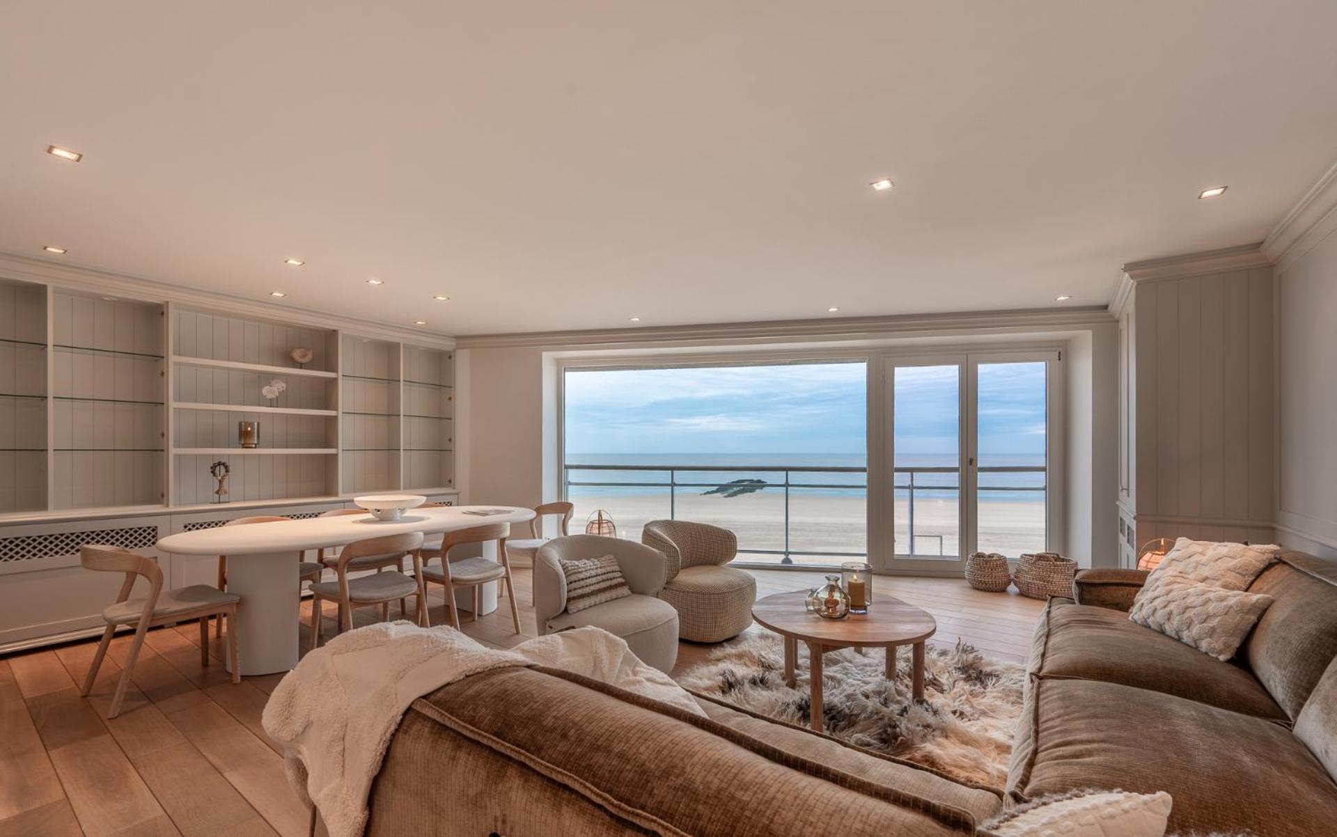 Appartementen 3 En-Of 4 Op De Zeedijk In Knokke Van Logie Marie Knokke-Heist Eksteriør bilde